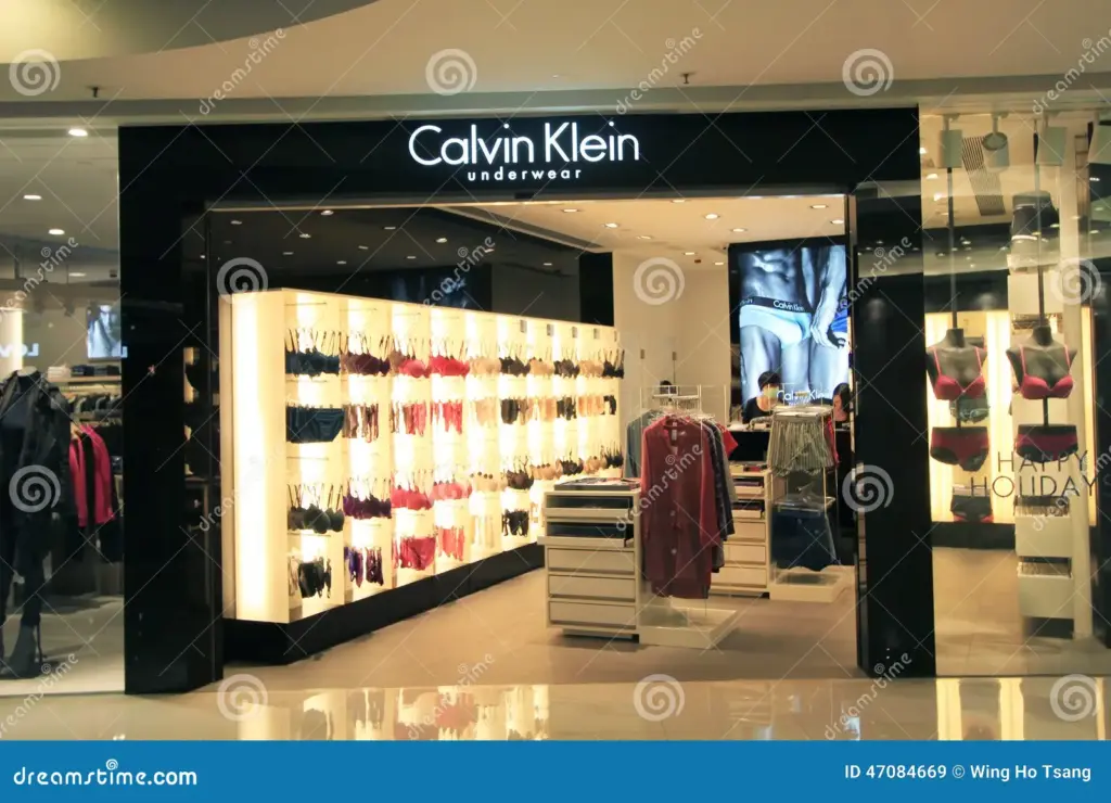 calvin klein shop hong kong located apm shopping mall kung tong clothes retailer 47084669